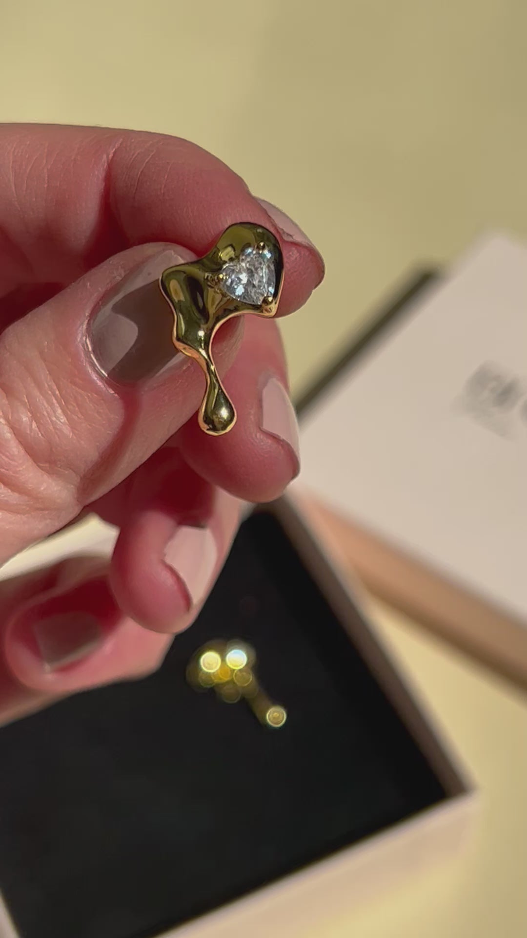 ORECCHINI GOLD DROP limited edition